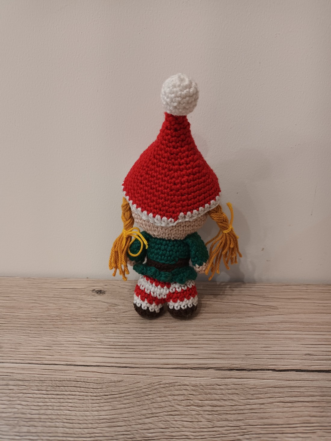 Croșetat Crăciun Manila Girl - crăciun - decorațiuni de crăciun de casă - spiriduși de crăciun - Artynos.ro