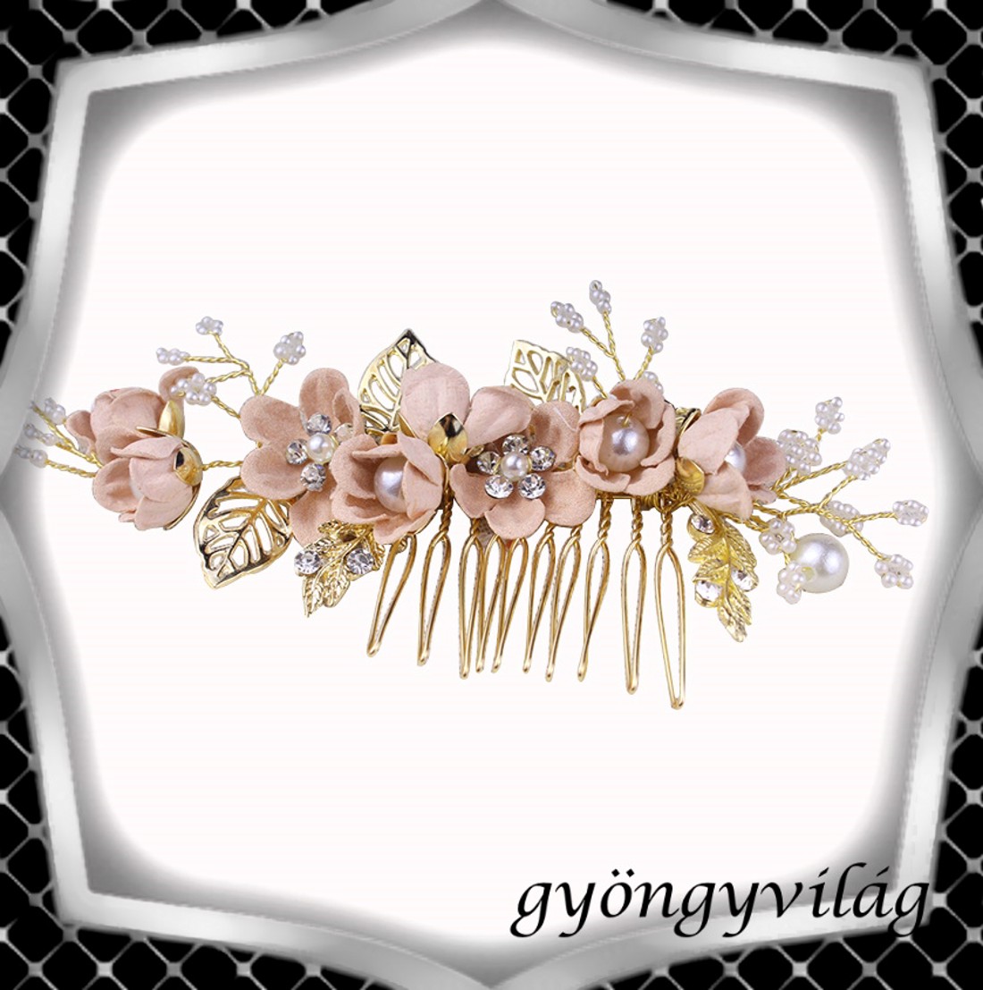 Bijuterii, ornamente de păr, catarame de păr: nuntă, mireasă, ornament de păr casual ES-H-FÉ63a roz - - Artynos.ro Bijuterii, ornamente de păr, catarame de păr: nuntă, mireasă, ornament de păr casual ES-H-FÉ63a roz - - Artynos.ro