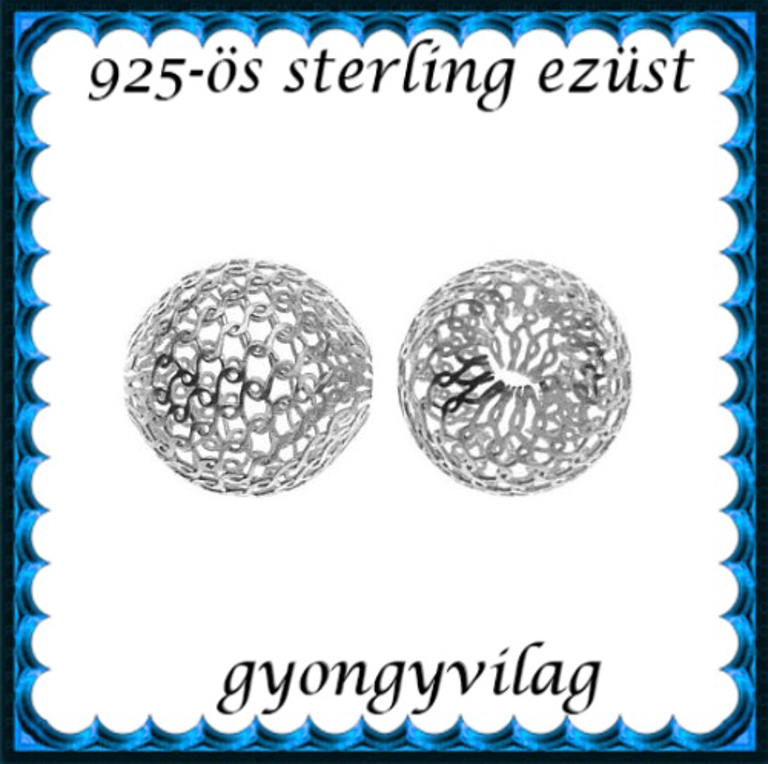 Accesorii pentru bijuterii din argint 925: intermediar / perlă / ornament EKÖ 26-5 2pcs/cs - - Artynos.ro Accesorii pentru bijuterii din argint 925: intermediar / perlă / ornament EKÖ 26-5 2pcs/cs - - Artynos.ro