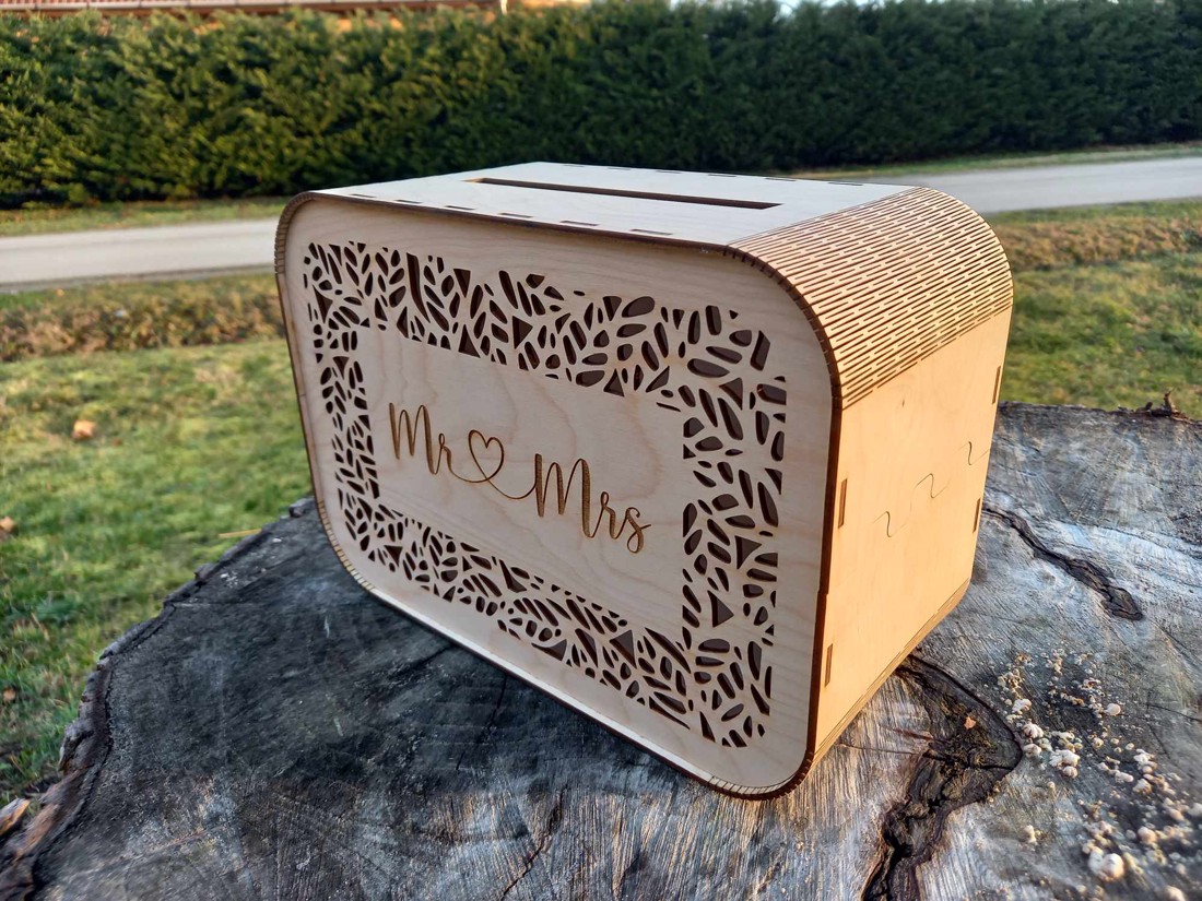 Cutie colectoare pentru plicuri de nuntă � Colector de bani -  - Artynos.ro