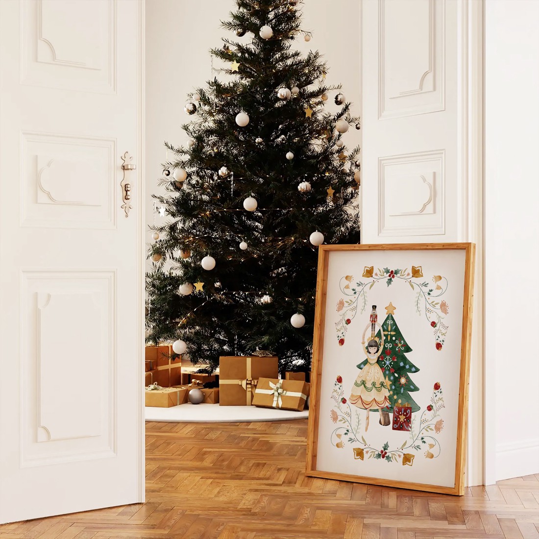 Spărgătorul de nuci Crăciun artă de perete, poster, decor - - Artynos.ro Spărgătorul de nuci Crăciun artă de perete, poster, decor - - Artynos.ro