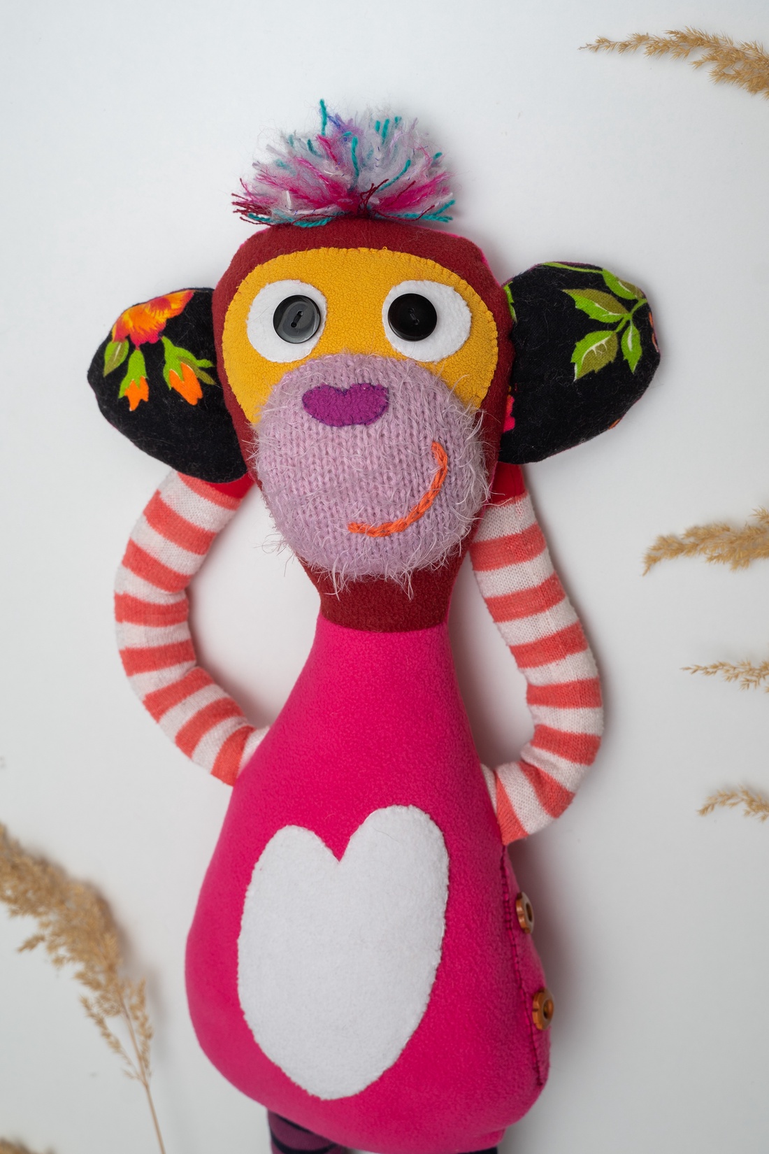 Maimutica Florence - jucării și echipamente pentru copii - plușuri - figurine de pluș - Artynos.ro