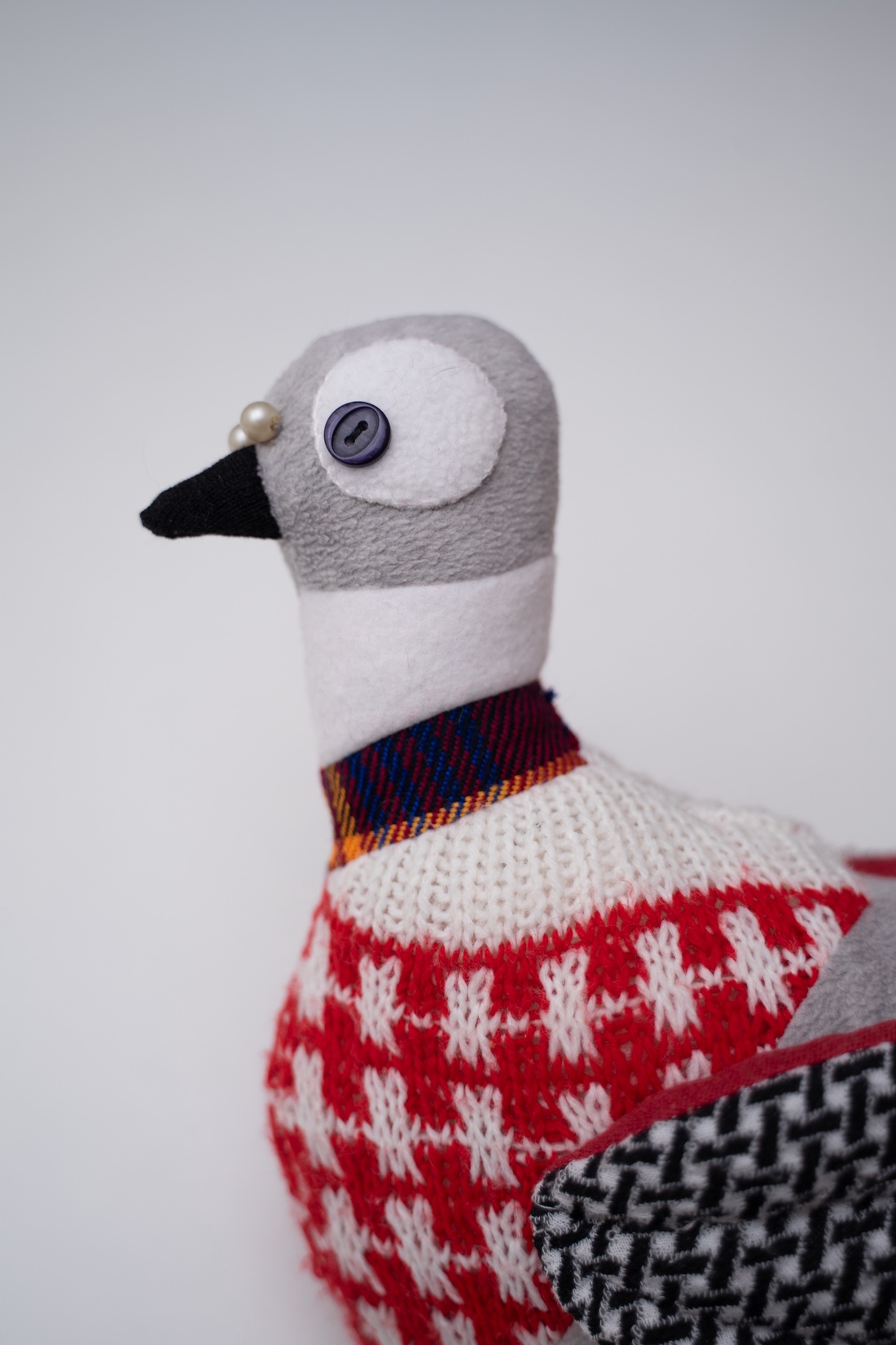 Porumbelul Cristoforo - jucării și echipamente pentru copii - plușuri - păsări de pluș - Artynos.ro