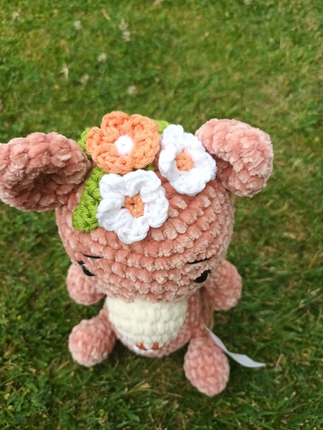 Róza, urs amigurumi -  - Artynos.ro