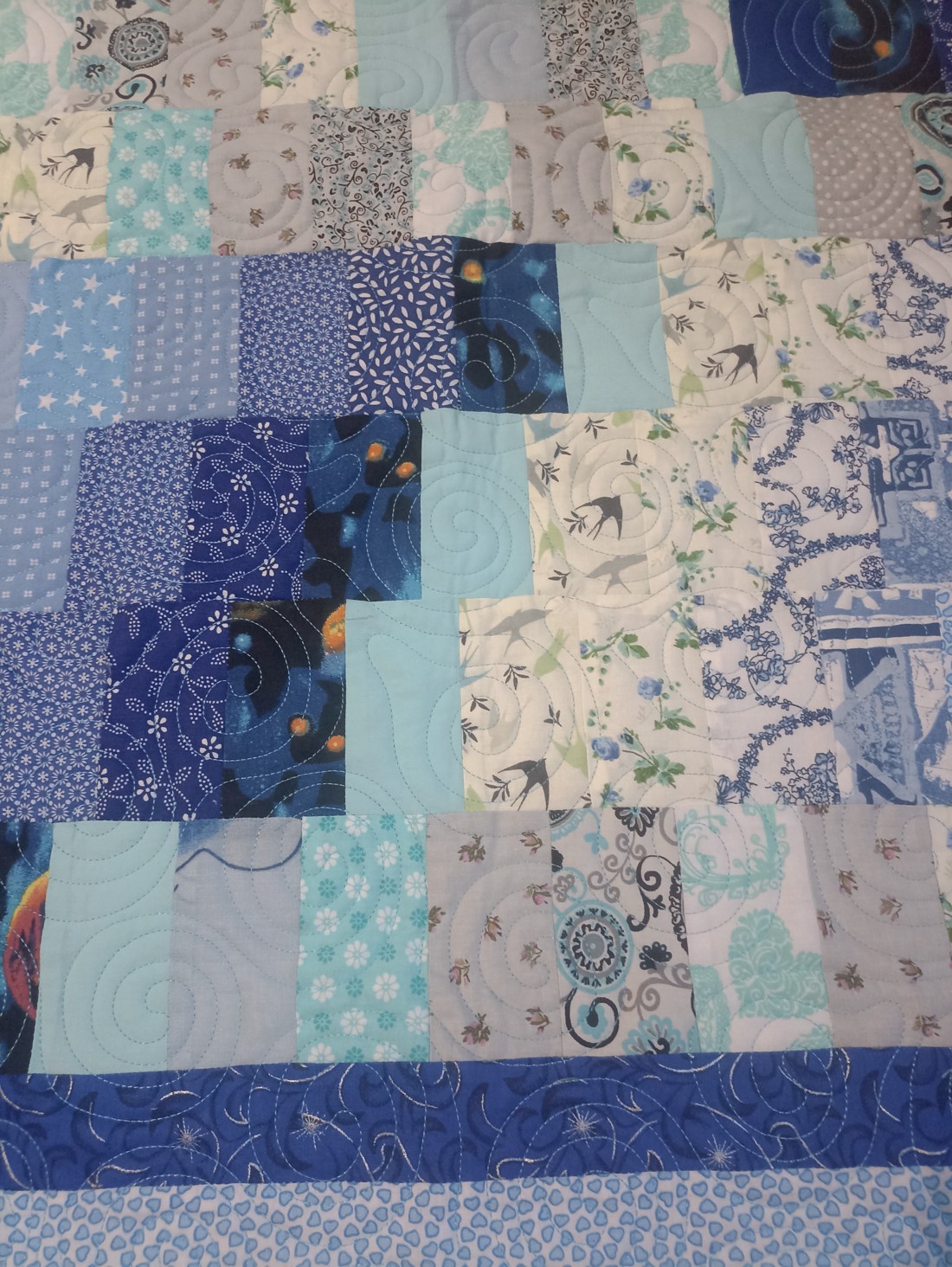 Baby bargello patchwork babatakaró -  - Artynos.ro