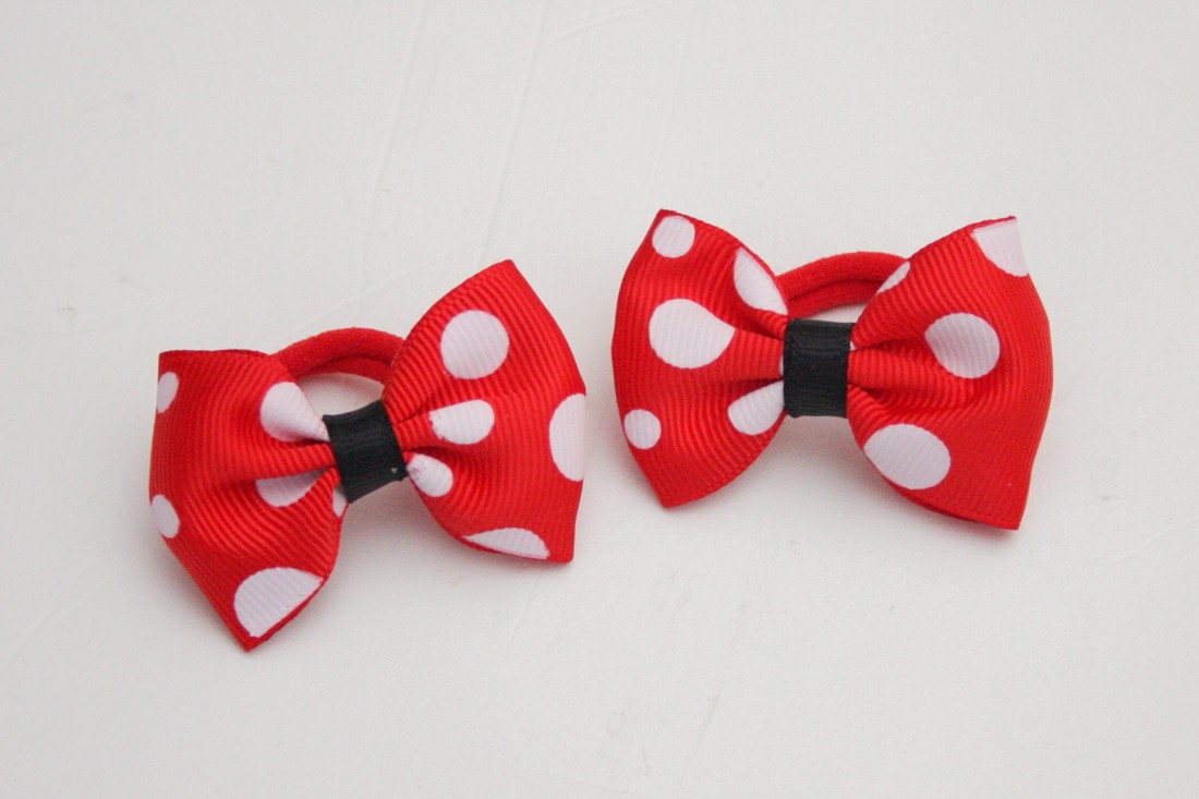 Elastic de păr Masnis - Minnie Mouse, buline roșii - - Artynos.ro Elastic de păr Masnis - Minnie Mouse, buline roșii - - Artynos.ro