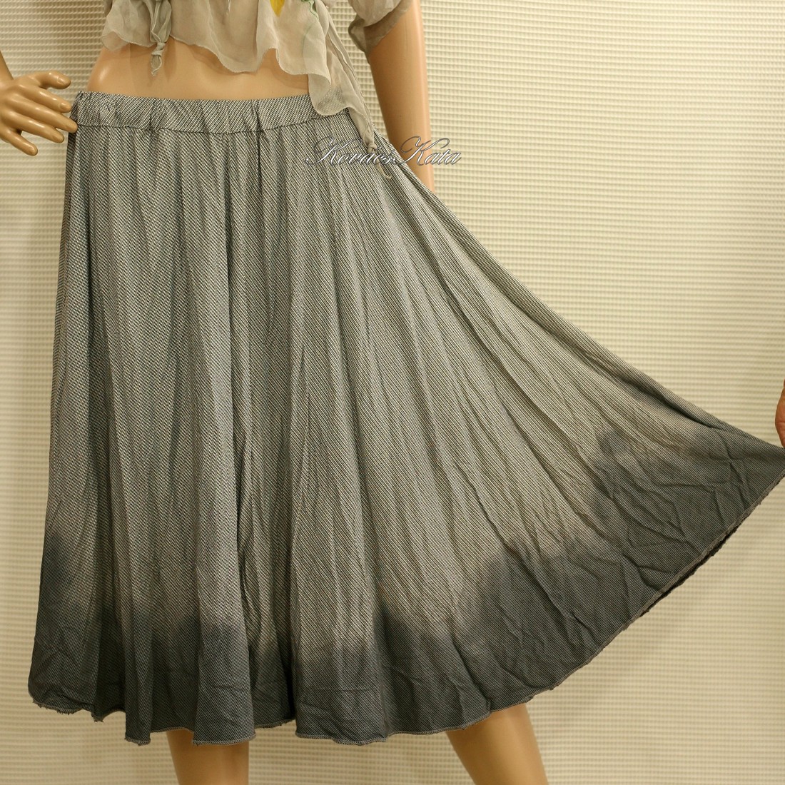 FELÍCIAKORMOS - fustă din mătase lagenlook - îmbrăcăminte și modă - haine damă - fustă damă - Artynos.ro