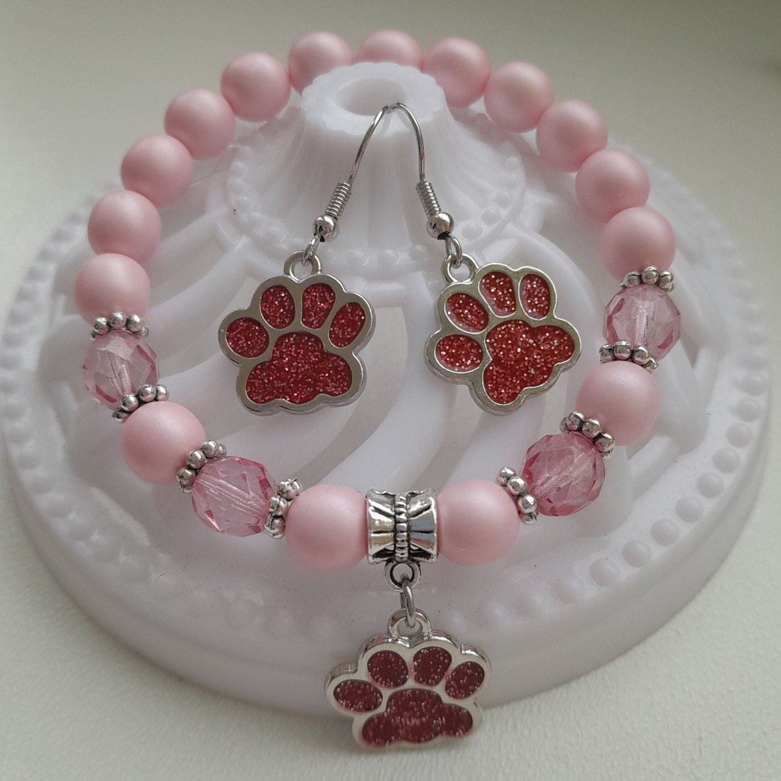 Set de bijuterii Tappanche - brățară, cercei - bijuterii - seturi de bijuterii - Artynos.ro