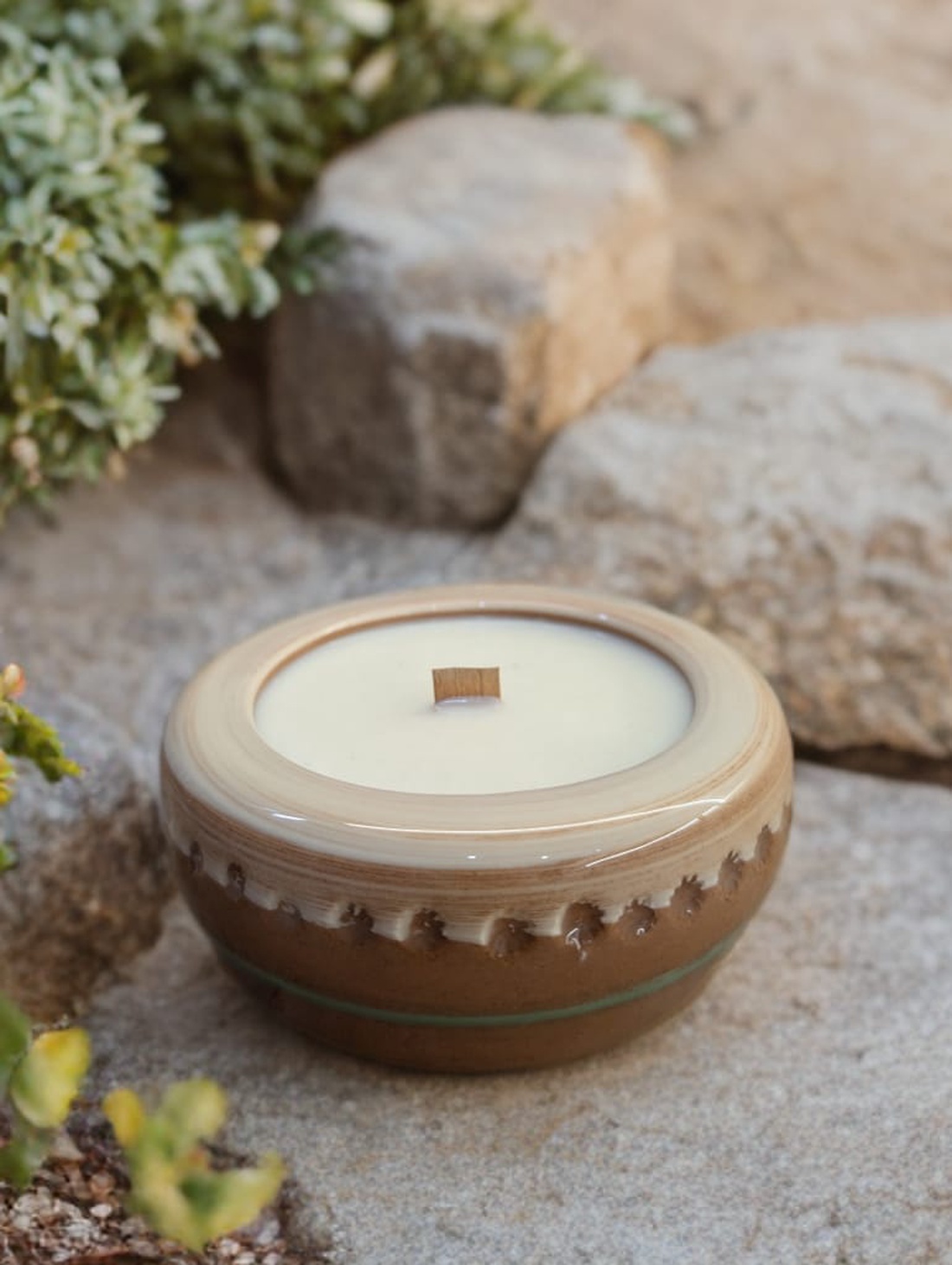 Lumânare ceramică - casă & stil de viață - lumânări, parfumuri, arome - lumânare - lumânări artizanale - Artynos.ro