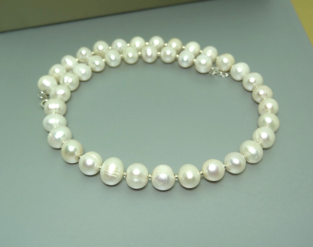 Colier din perle naturale. - bijuterii - coliere - coliere de perle - Artynos.ro Colier din perle naturale. - bijuterii - coliere - coliere de perle - Artynos.ro
