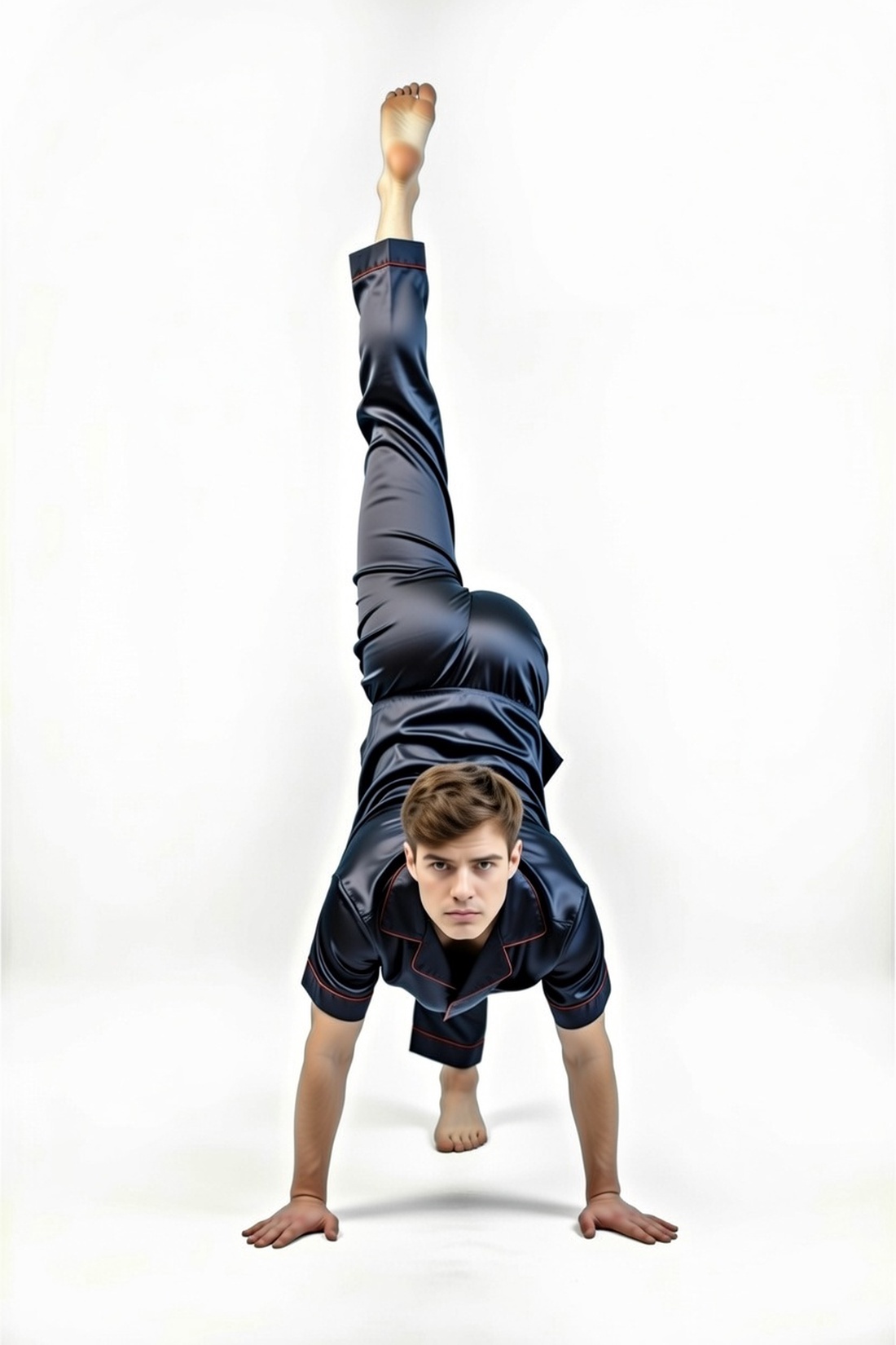 Pijamale lungi bărbați din matase naturala 100 %, de dud 19 momme  - îmbrăcăminte și modă - haine bărbați - cămașă bărbați - Artynos.ro