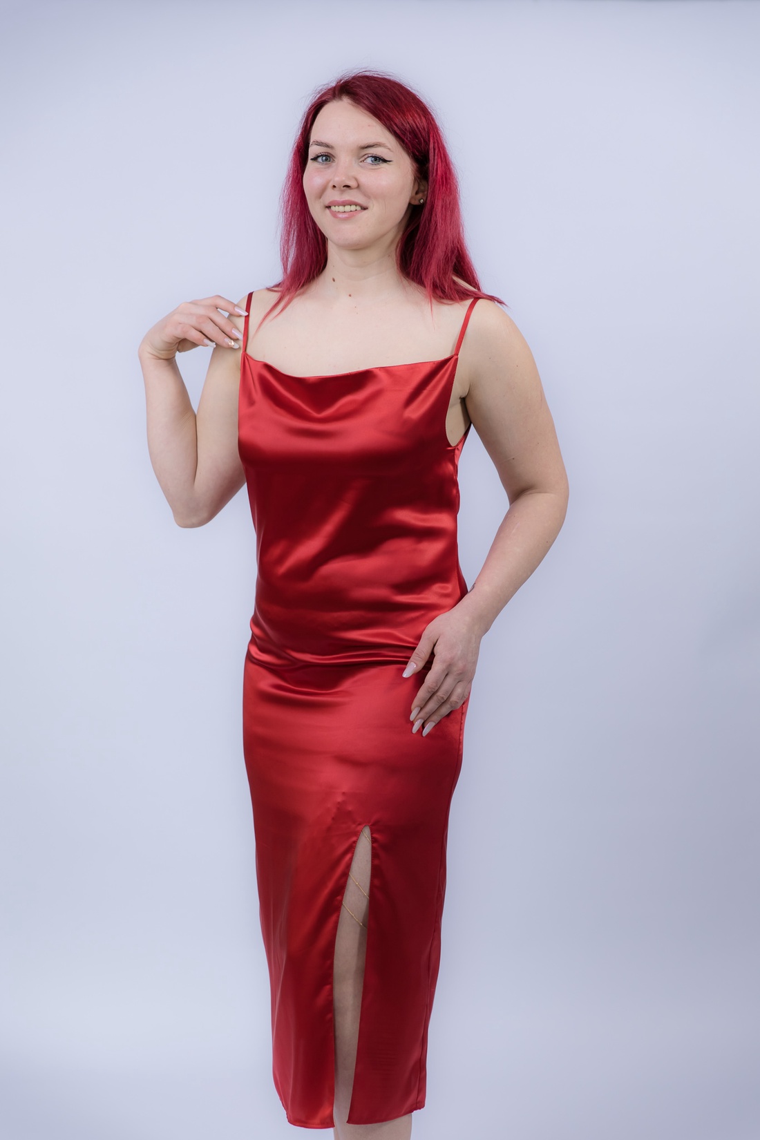 Cămașă de noapte matase naturala 100%, de dud 19 momme 6 A calitate - îmbrăcăminte și modă - haine damă - rochie, dintr-o bucată - Artynos.ro