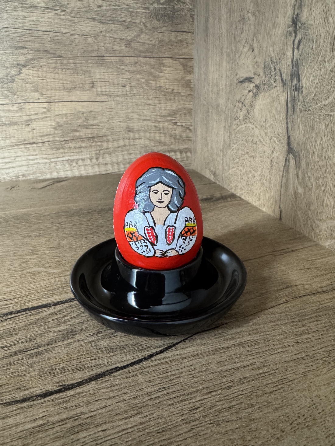 Ou pictat manual - casă & stil de viață - accesorii pentru decorat casa - decorațiuni de masă și decorațiuni pentru rafturi  - suport carte - Artynos.ro