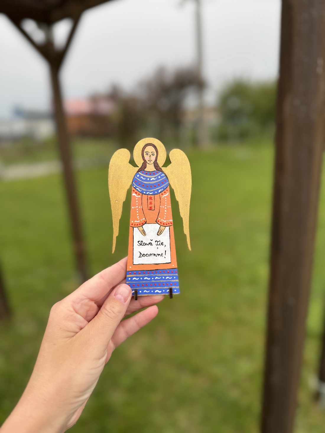 Îngeraș pictat manual - casă & stil de viață - accesorii pentru casă și grădină - decorațiuni exterioare și de grădină - Artynos.ro Îngeraș pictat manual - casă & stil de viață - accesorii pentru casă și grădină - decorațiuni exterioare și de grădină - Artynos.ro