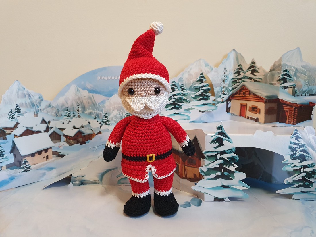 Croșetat Santa Claus - jucării și echipamente pentru copii - plușuri - personaje de basm din pluș - Artynos.ro