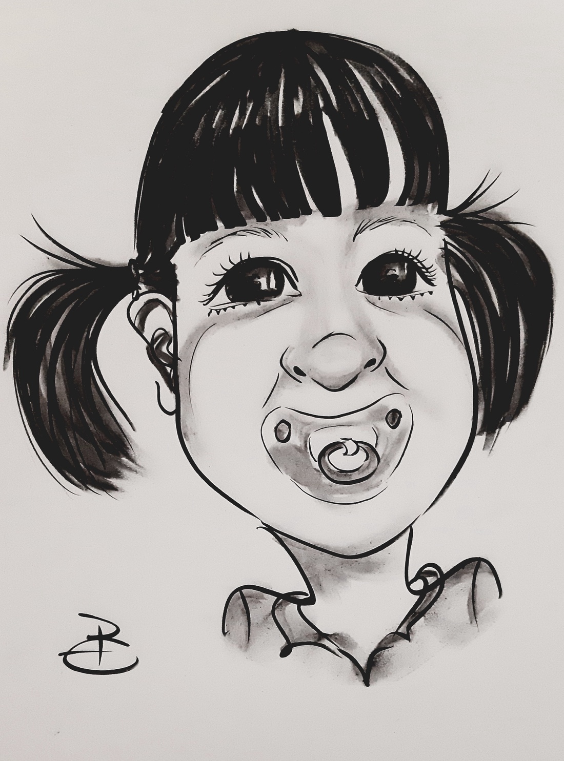 Caricatură portret - arte vizuale și accesorii - grafică, ilustrație - desen cu cerneală - Artynos.ro Caricatură portret - arte vizuale și accesorii - grafică, ilustrație - desen cu cerneală - Artynos.ro