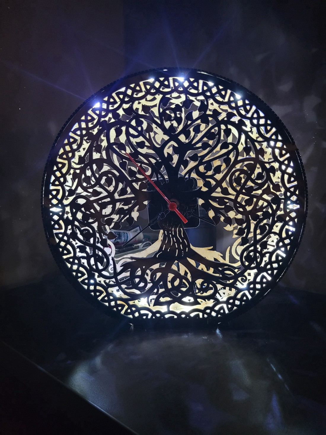 Arborele vieții a condus lampa-ceas - casă & stil de viață - accesorii pentru decorat casa - decorațiuni de pereți, decorațiuni suspendate - ceasuri de perete - Artynos.ro Arborele vieții a condus lampa-ceas - casă & stil de viață - accesorii pentru decorat casa - decorațiuni de pereți, decorațiuni suspendate - ceasuri de perete - Artynos.ro