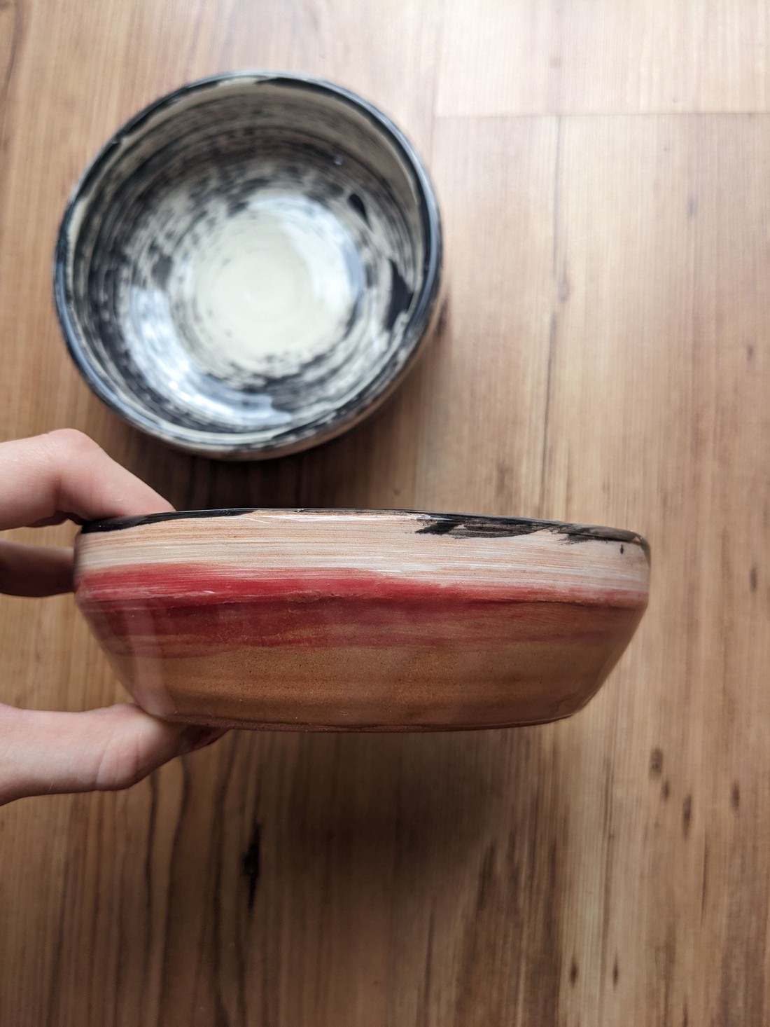 Bol ceramic cu dungi -  - Artynos.ro