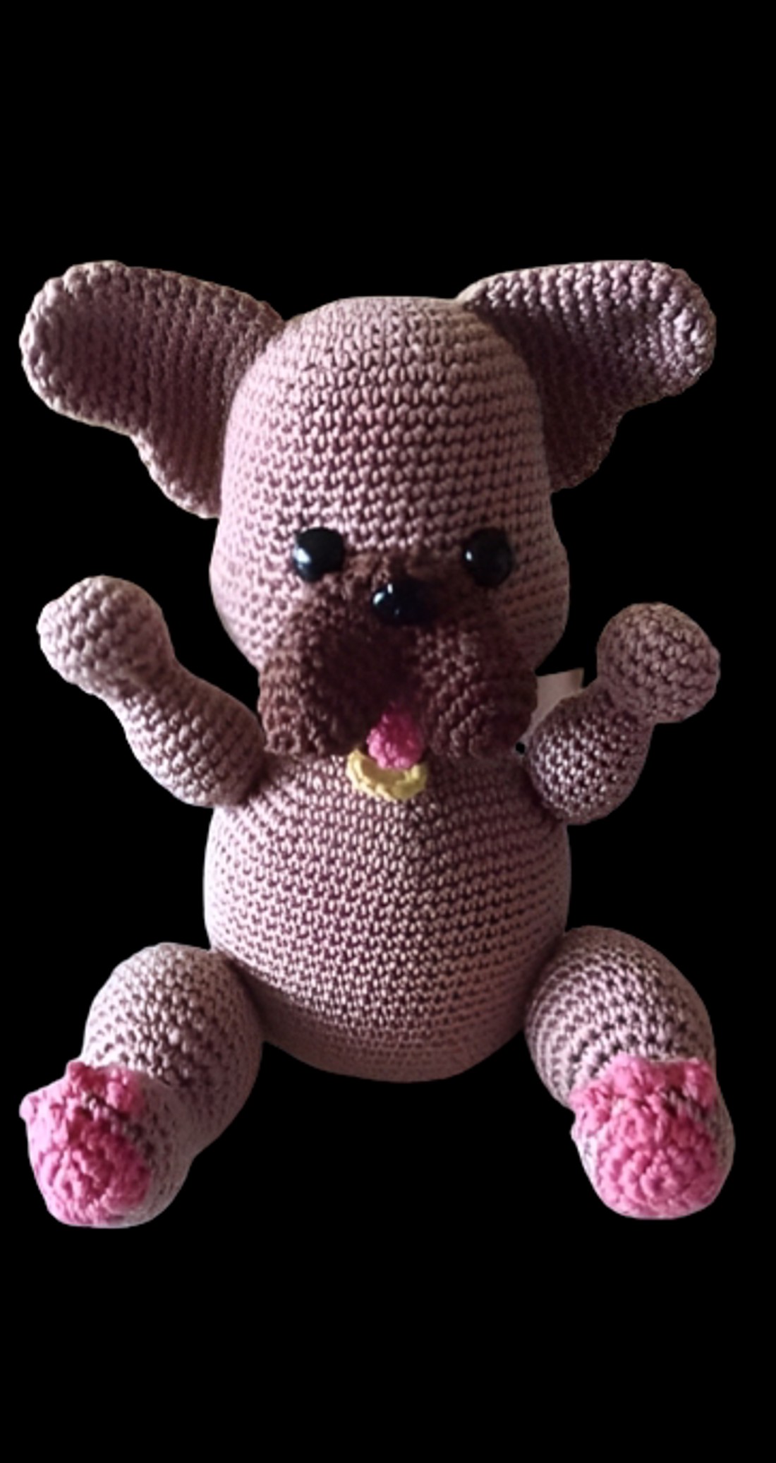 Câine Frenchie croșetat - - Artynos.ro Câine Frenchie croșetat - - Artynos.ro