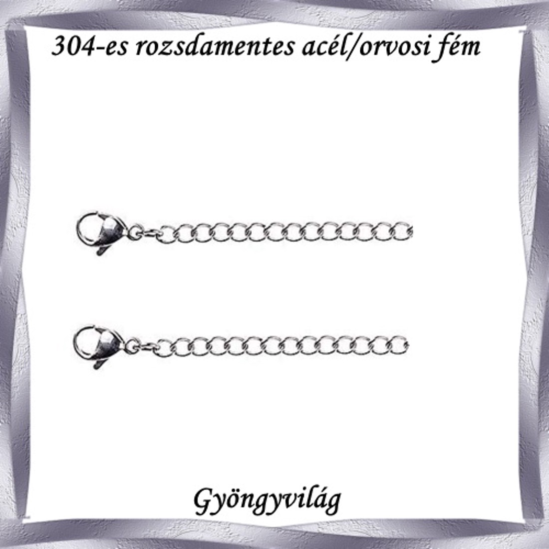 Oțel prețios închidere lanț bijuterii NALK 01-4 2pcs/pack - - Artynos.ro Oțel prețios închidere lanț bijuterii NALK 01-4 2pcs/pack - - Artynos.ro