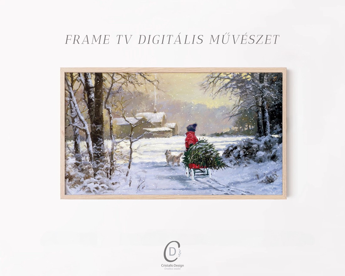 Tablou Renoir, decorațiuni de Crăciun, Samsung The Frame TV imagine, digital - - Artynos.ro Tablou Renoir, decorațiuni de Crăciun, Samsung The Frame TV imagine, digital - - Artynos.ro