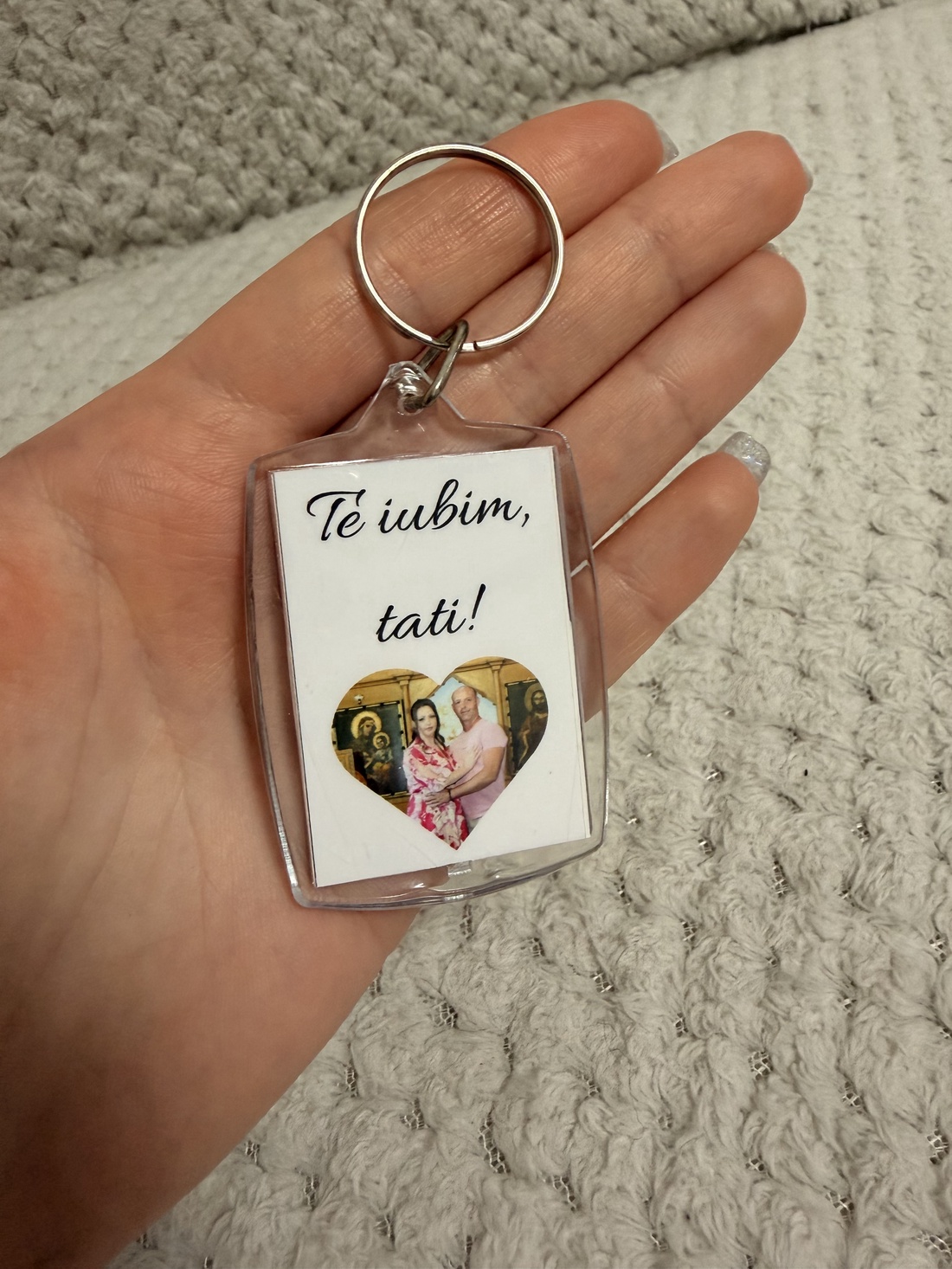 Breloc personalizat cu poză  - genți și portofele - accesorii genți - breloc - Artynos.ro