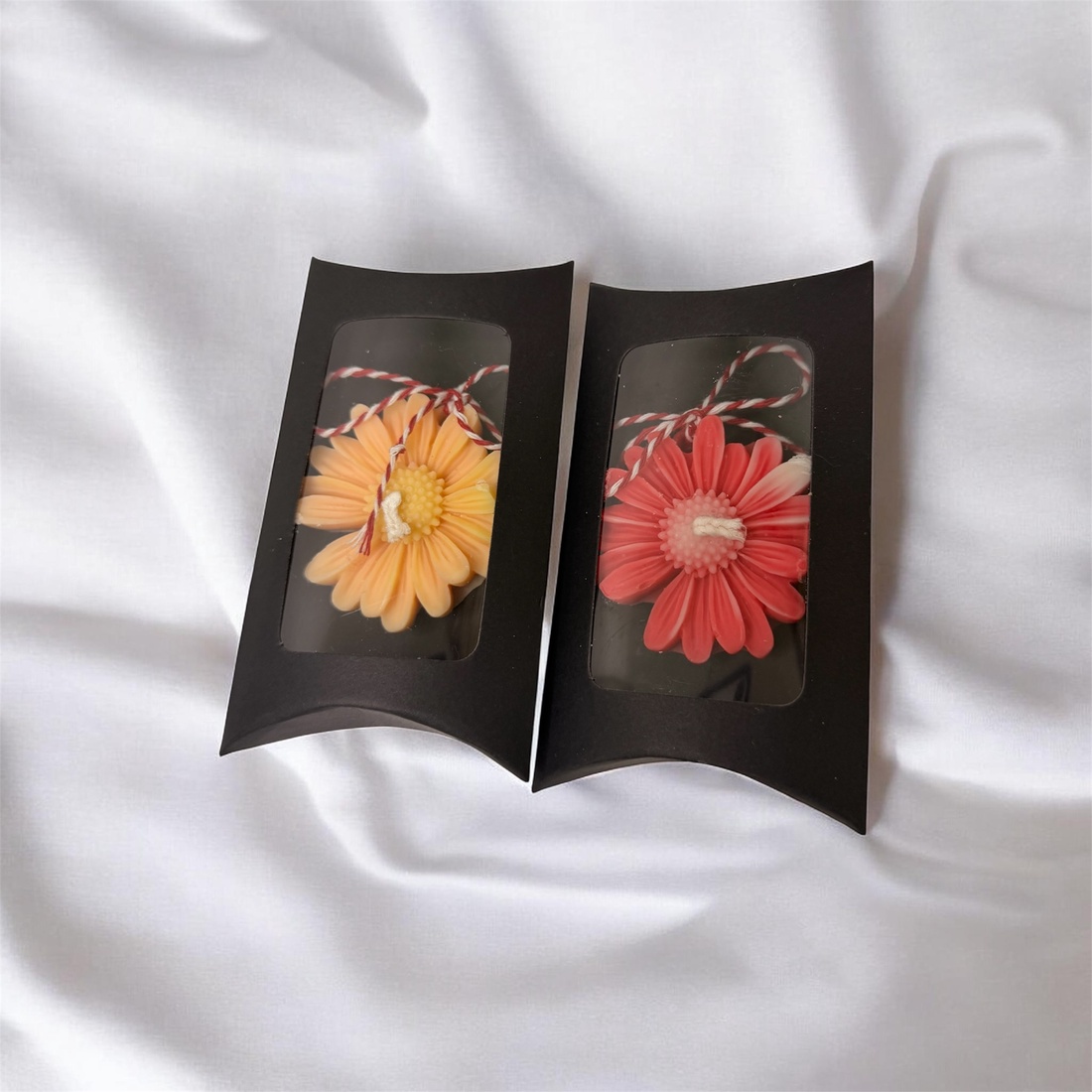 Mărțișor margaretă - lumânare  - casă & stil de viață - lumânări, parfumuri, arome - lumânări artizanale - Artynos.ro