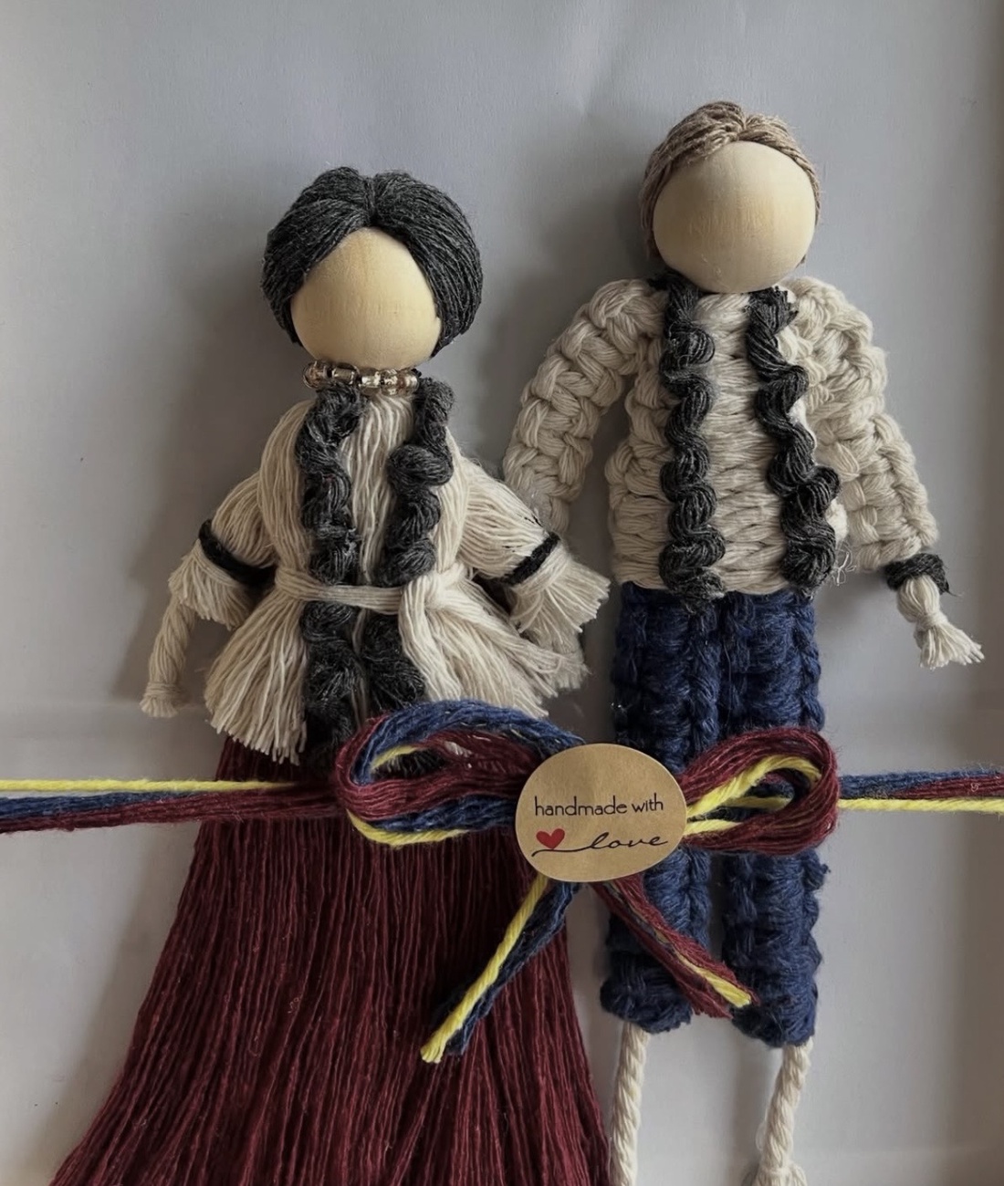 Ramă motive tradiționale bunici/ părinți  - casă & stil de viață - decorațiuni de casă - decorațiuni de pereți - decor de pereți, macrame - Artynos.ro