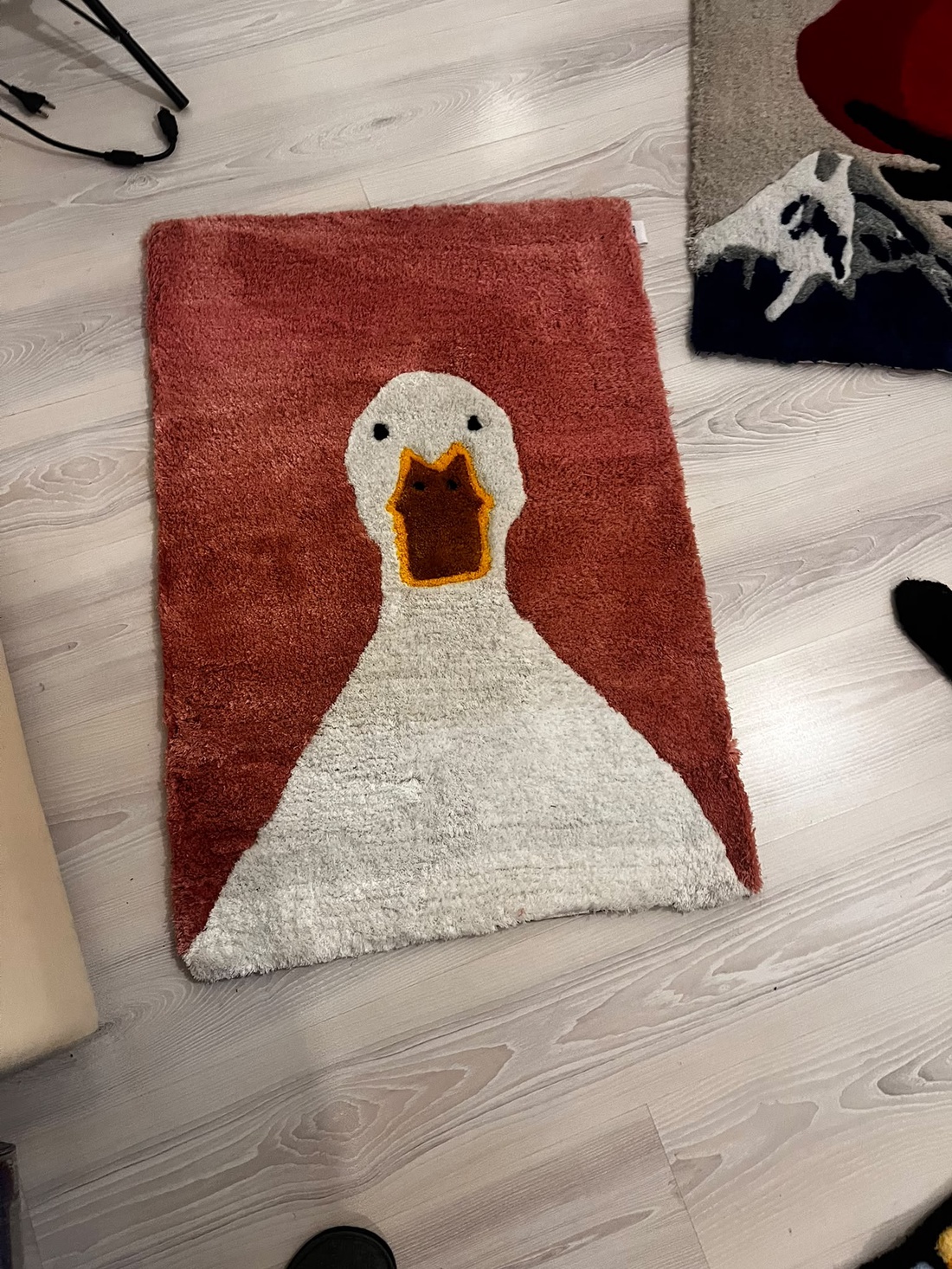 Covor Tuftat Handmade � Duck - casă & stil de viață - textile de casă - covoare - alte covoare - Artynos.ro