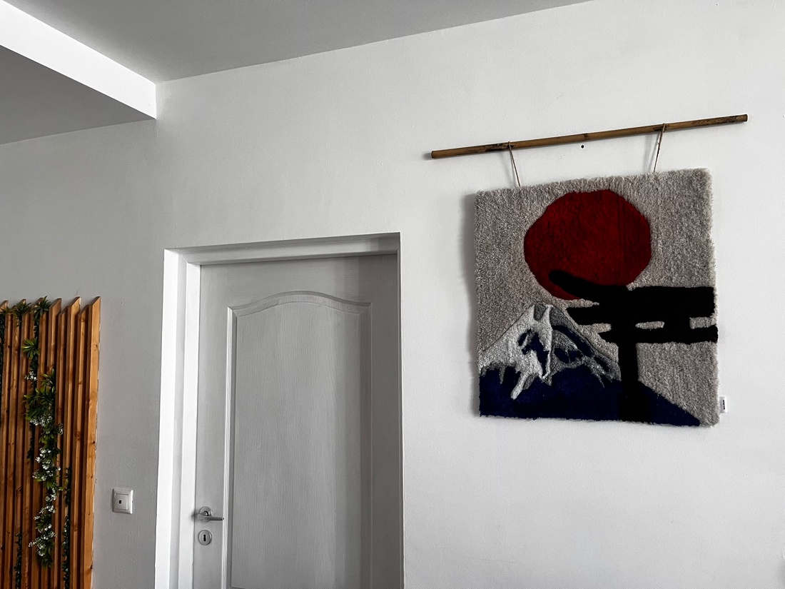 Covor Tuftat Handmade � Sunset Fuji - casă & stil de viață - textile de casă - covoare - alte covoare - Artynos.ro