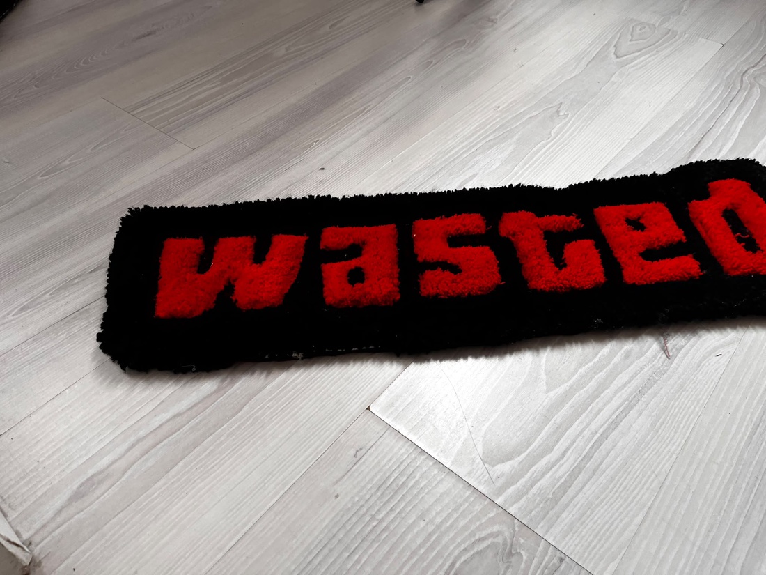 Covor Tuftat Handmade � Wasted - casă & stil de viață - textile de casă - covoare - alte covoare - Artynos.ro
