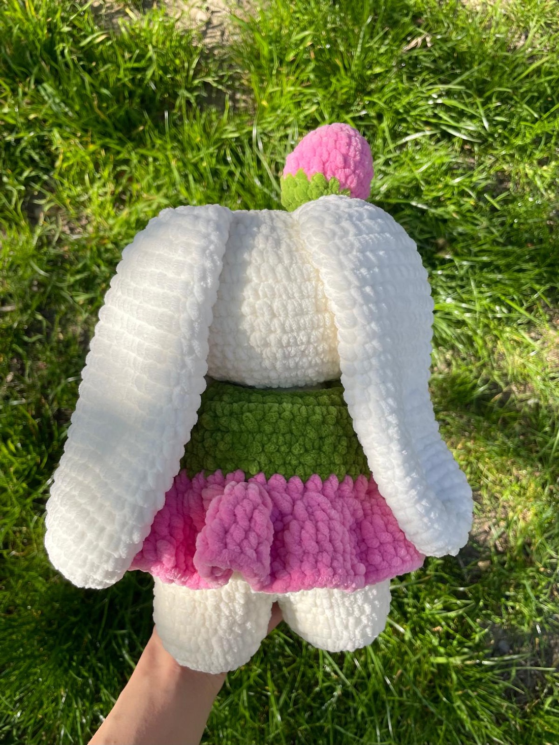 Iepuras zmeura - Raspberry bunny - jucării și echipamente pentru copii - plușuri - iepure de pluș - Artynos.ro