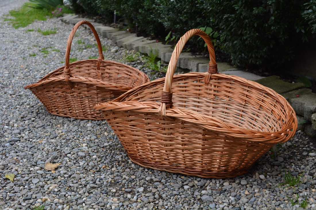 Coș răchită mare pentru carat/depozitat lemne � KC-213-1 - casă & stil de viață - organizare & depozitare - coșuri depozitare - Artynos.ro