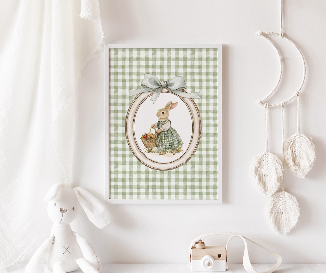 Iepuraș ilustrare imagine, poster de epocă, decal de perete de Paște set de 3 - - Artynos.ro Iepuraș ilustrare imagine, poster de epocă, decal de perete de Paște set de 3 - - Artynos.ro