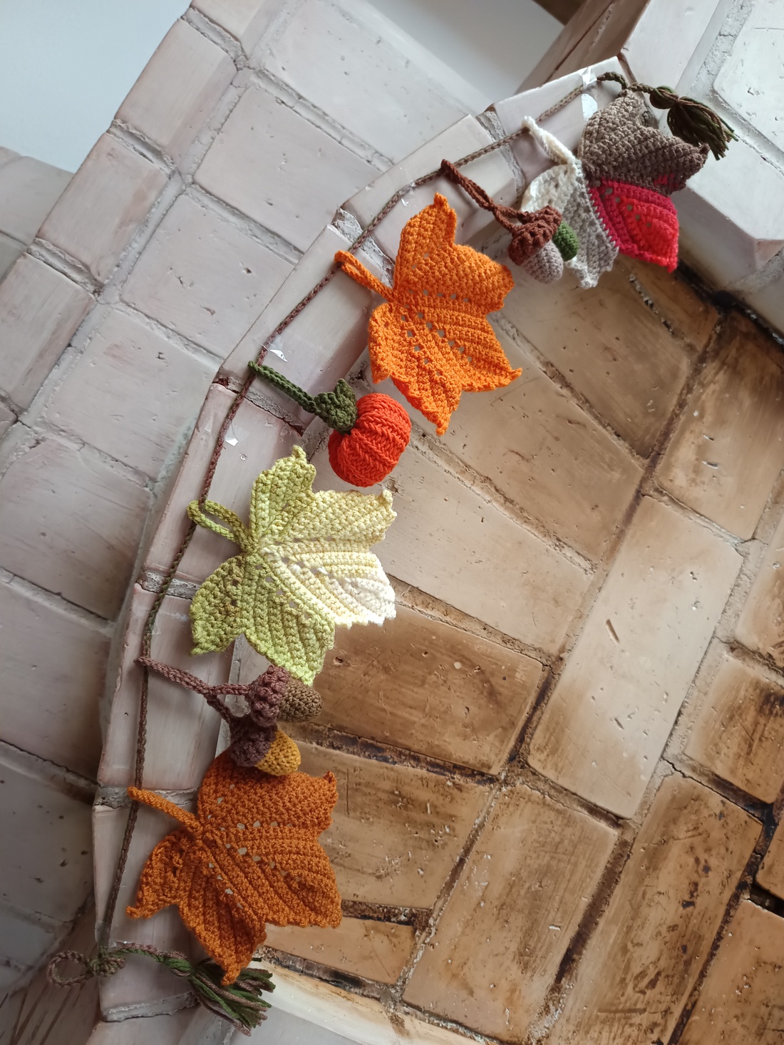 Decor toamnă croșetat  - casă & stil de viață - decorațiuni de casă - accesorii florale - buchete de flori - Artynos.ro