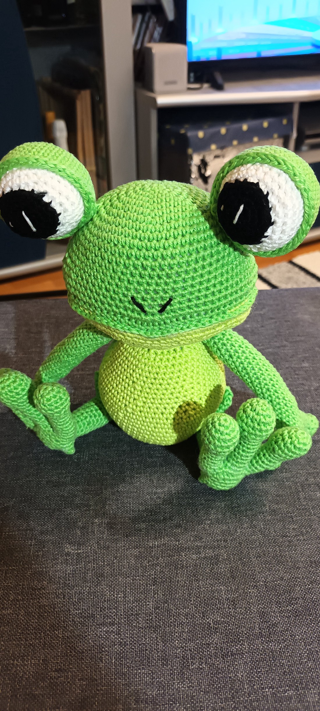 Bka - jucării și echipamente pentru copii - plușuri - broască de pluș - Artynos.ro