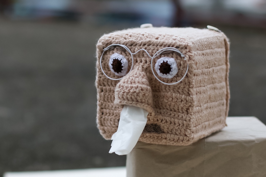 Suport de șervețele haios. Suport de șervețele croșetat  - casă & stil de viață - organizare & depozitare - cutie pentru șervețele - Artynos.ro