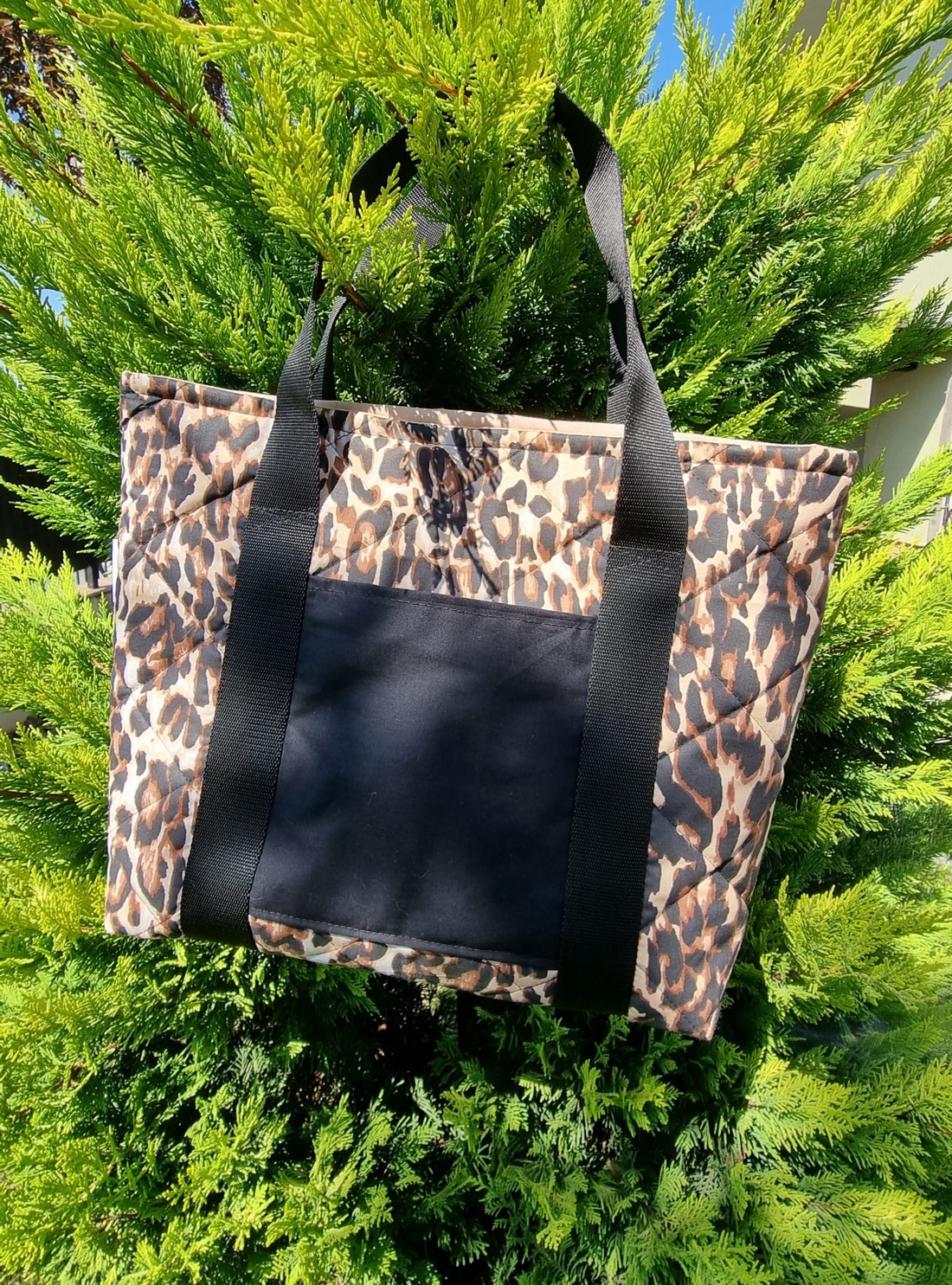 Geanta de umar - Animal print - genți și portofele - genți de mână și umăr - geantă mare - Artynos.ro