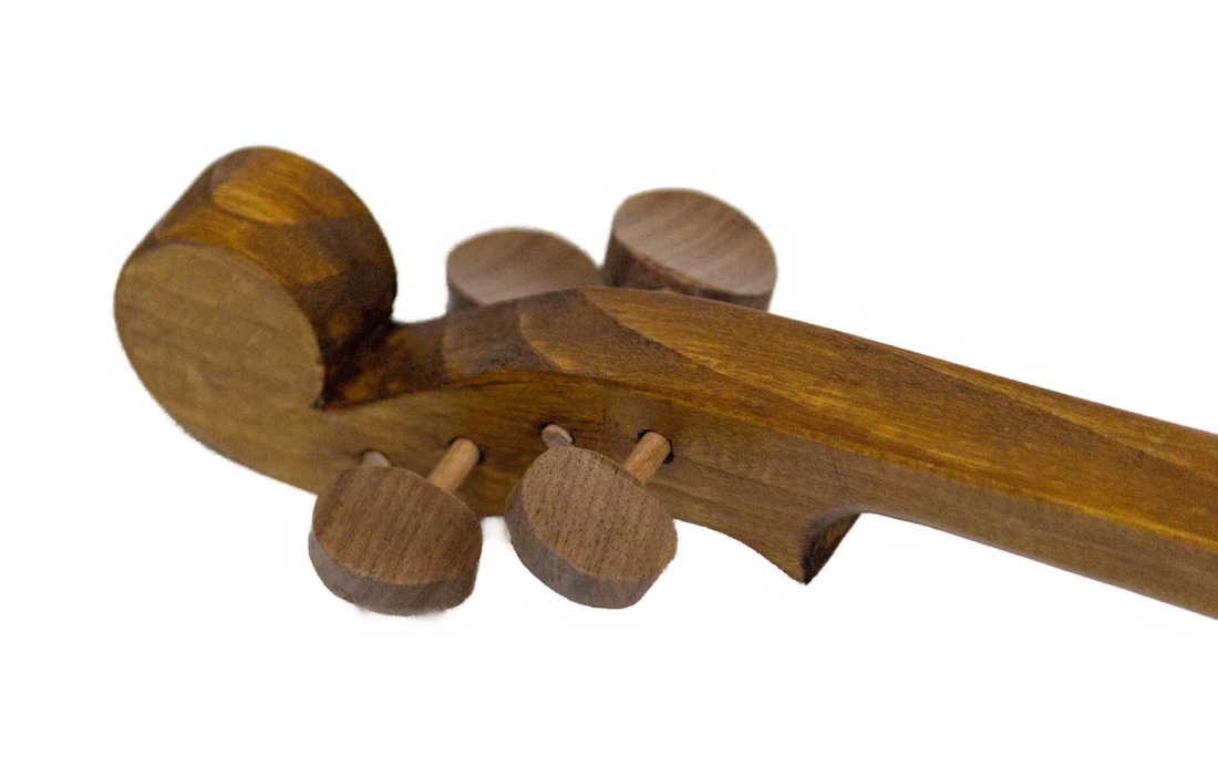 Etajera vioara din lemn, 12x19x52 cm - casă & stil de viață - mobilier artizanal - rafturi  - Artynos.ro