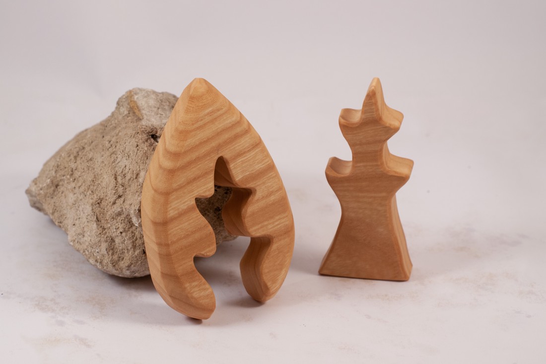  Copac din lemn, constructor din lemn, puzzle - jucării și echipamente pentru copii - puzzle, jocuri puzzle - puzzle cu forme - Artynos.ro