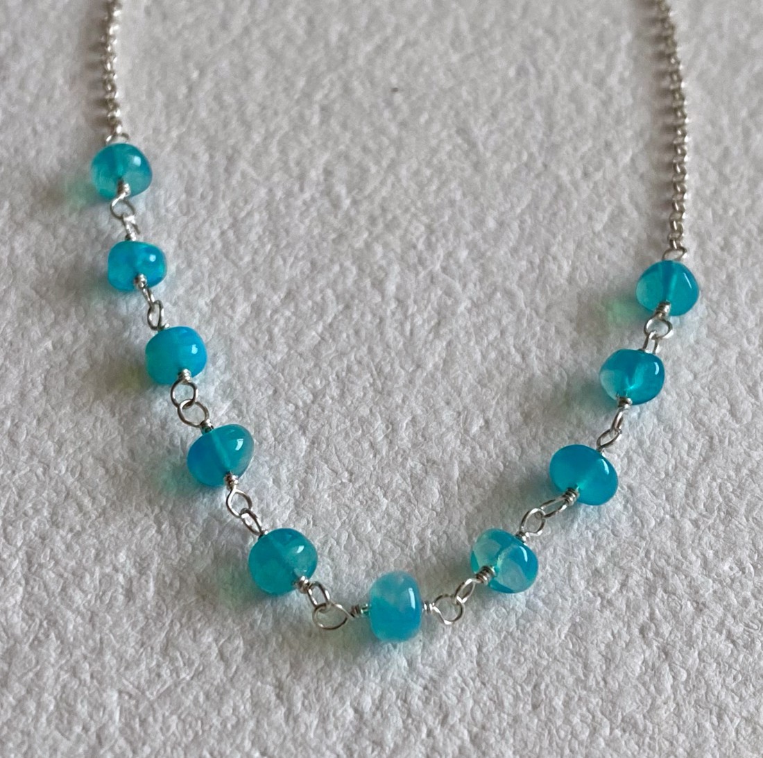 Colier cu opal - - Artynos.ro Colier cu opal - - Artynos.ro