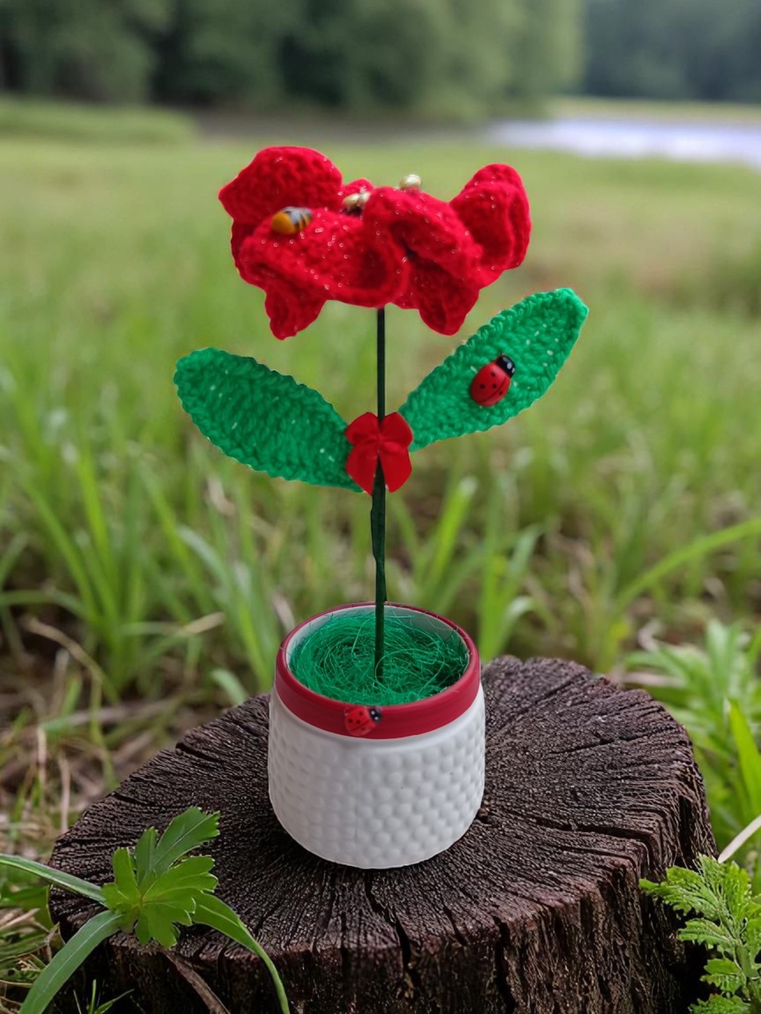 Floare croșetată cu suflet un strop de artă și lumină în casa ta - casă & stil de viață - accesorii pentru decorat casa - suport de flori - vaze - Artynos.ro Floare croșetată cu suflet un strop de artă și lumină în casa ta - casă & stil de viață - accesorii pentru decorat casa - suport de flori - vaze - Artynos.ro