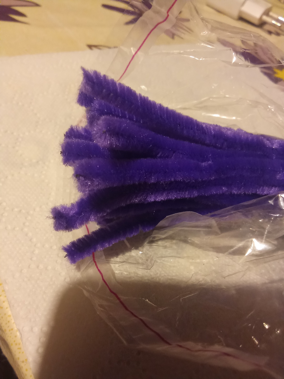 Sarma plusata mov închis  - accessorii și unelte - mărgea, componente de bijuterii - sârmă - Artynos.ro