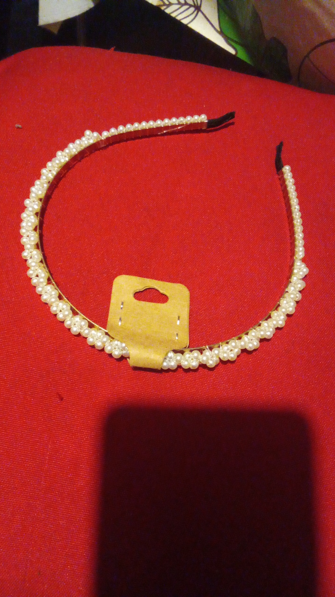 Cordeluță perle mici  - accesorii nuntă - ornamente de păr de nuntă - bentițe de nuntă - Artynos.ro