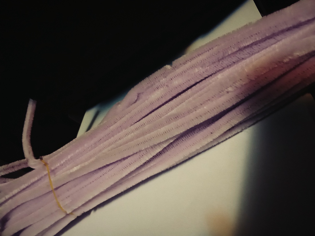 Sârmă plușată mov deschis  - accessorii și unelte - mărgea, componente de bijuterii - sârmă - Artynos.ro