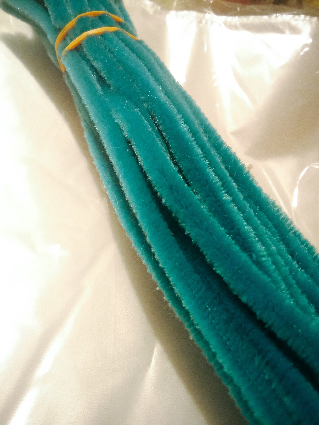 Sârmă plușată turcoaz închis - accessorii și unelte - mărgea, componente de bijuterii - sârmă - Artynos.ro