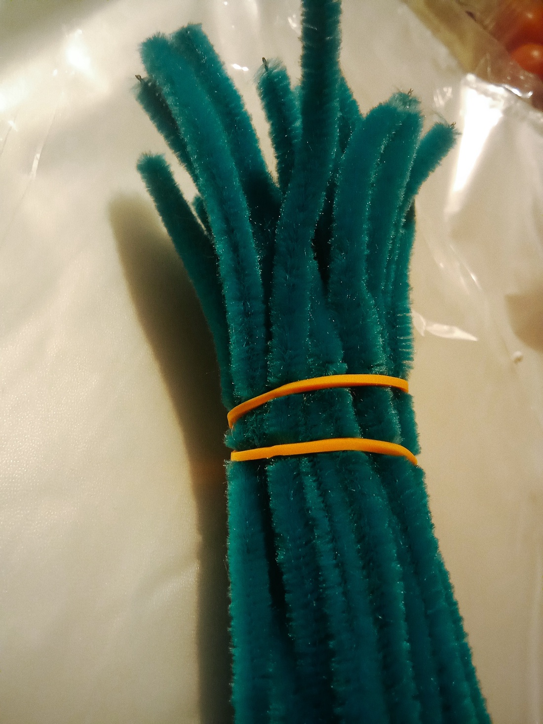 Sârmă plușată turcoaz închis - accessorii și unelte - mărgea, componente de bijuterii - sârmă - Artynos.ro