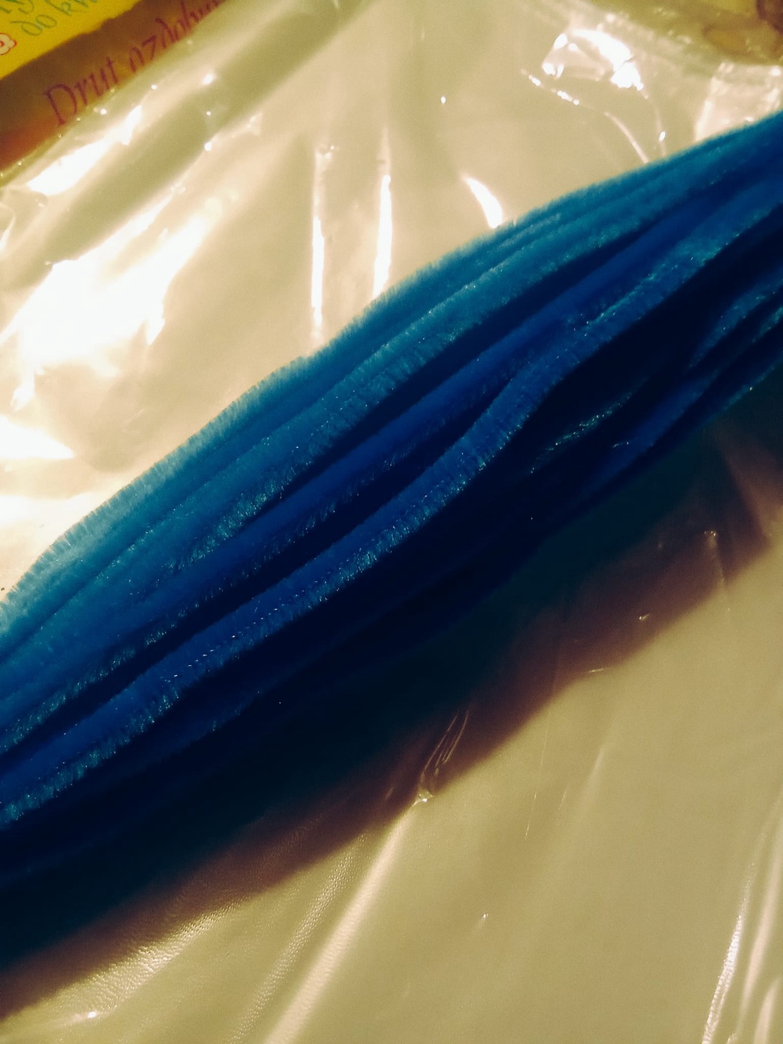 Sarma plușată Albastru Regal - accessorii și unelte - mărgea, componente de bijuterii - sârmă - Artynos.ro