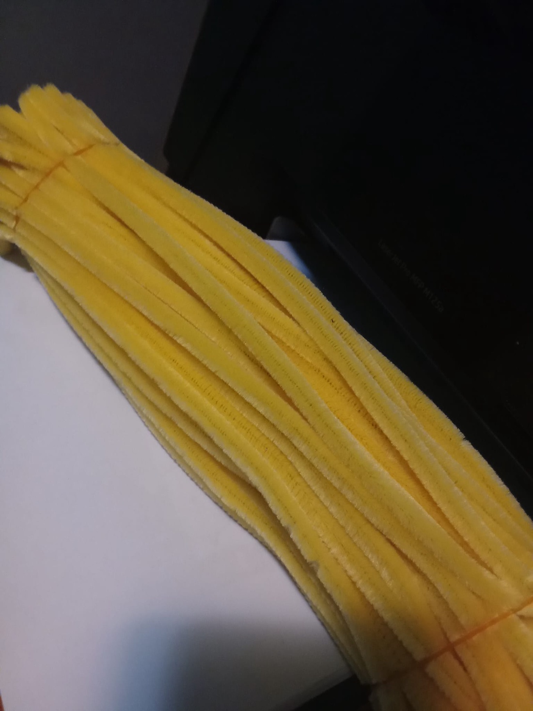 Sârmă plușată Galben - accessorii și unelte - mărgea, componente de bijuterii - sârmă - Artynos.ro