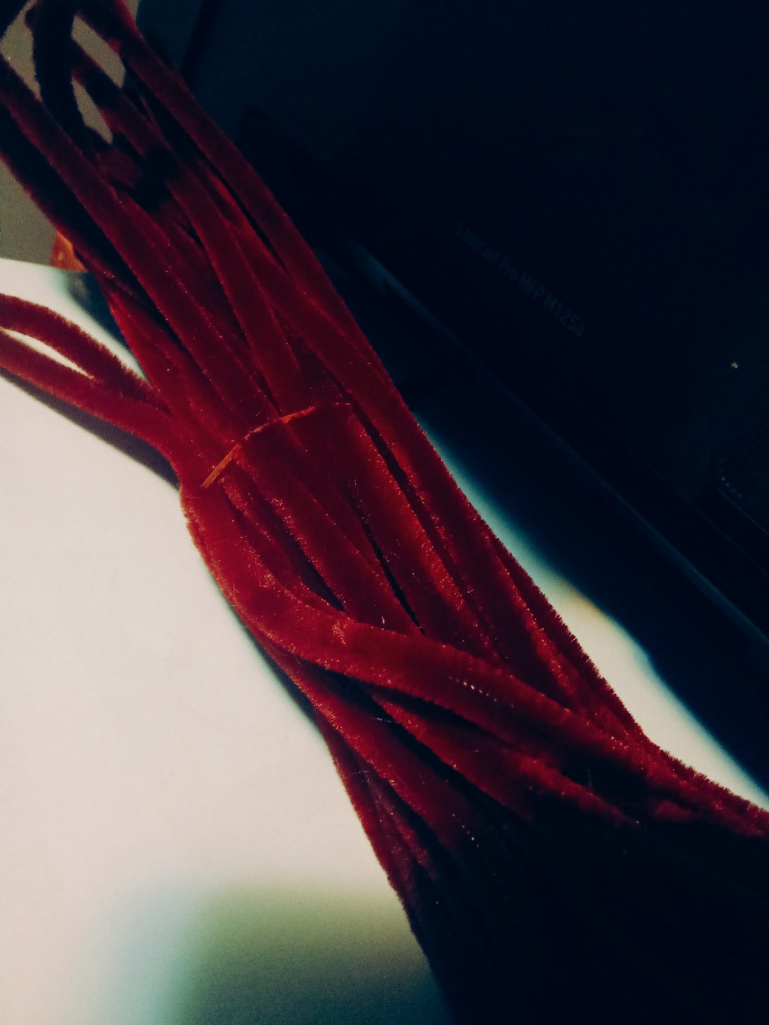 Sârmă plușată Visiniu Bordo - accessorii și unelte - mărgea, componente de bijuterii - sârmă - Artynos.ro